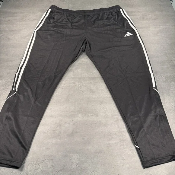 Adidas Pants Mens 2XL XXL Tiro 23 24 League Black White Jogger Soccer Training - Picture 2 of 14